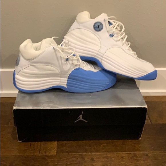 Air Jordan Team 1 Rare Melo White University blue - Picture 1 of 6